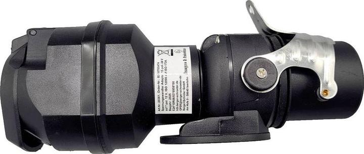 Produktbild Berger & Schröter Spannungswandler Adapter 15 pol. 24 V auf 7 pol. 12 V