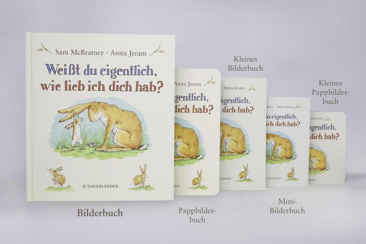 Immagine prodotto Weisst du eigentlich, wie lieb ich dich hab? (Tedesco, Sam McBratney, 2016)