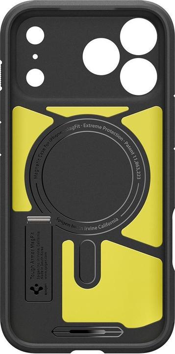 Actual product image Spigen - Tough Armor "T" MagSafe - iPhone 17 Pro Max - Gunmetal (Apple iPhone 17 Pro Max)