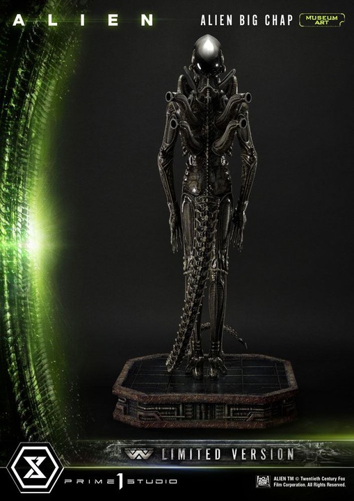 Image du produit Prime 1 Studio Aliens statuette 1/3 Alien Big Chap Museum Art Limited Version 85 cm
