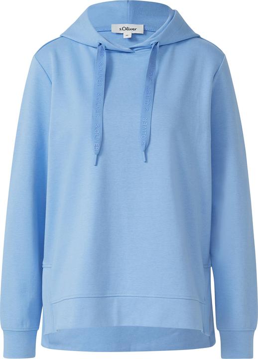 Produktbild s.Oliver Sweatshirt Sweatshirt im Relaxed Fit mit Seitenschlitz (36)