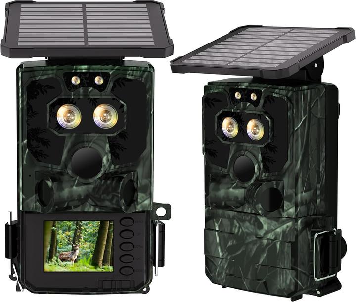 Produktbild Voopeak Duale Objektiv Solar Wildkamera 4K