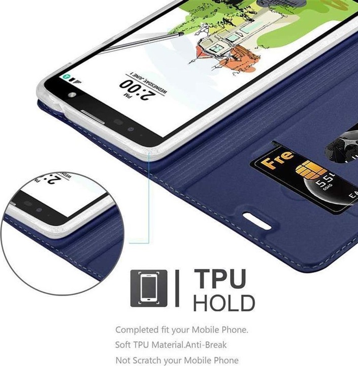 Actual product image Cadorabo Book Classy Style Cover (LG Stylus 2)