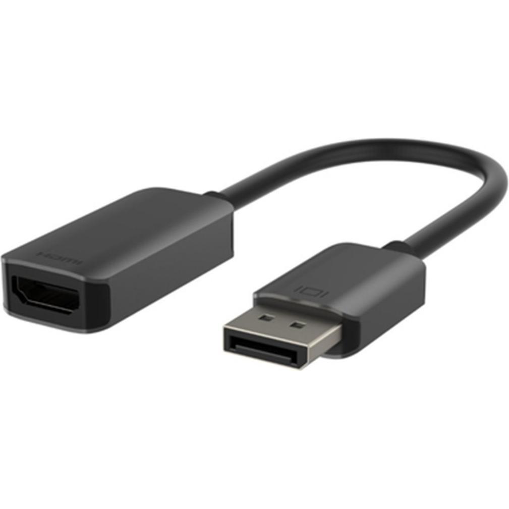 Belkin DP zu (HDMI, 22.50 cm), Adattatore dati + video, Nero