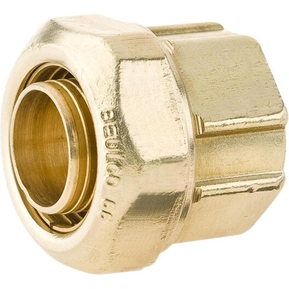 Beulco, Zubehör Sanitärinstallation, PE-Übergangsstück 66110 MS, 1 1/4 IG, 40x3,6/3,7mm, Stützr. f.