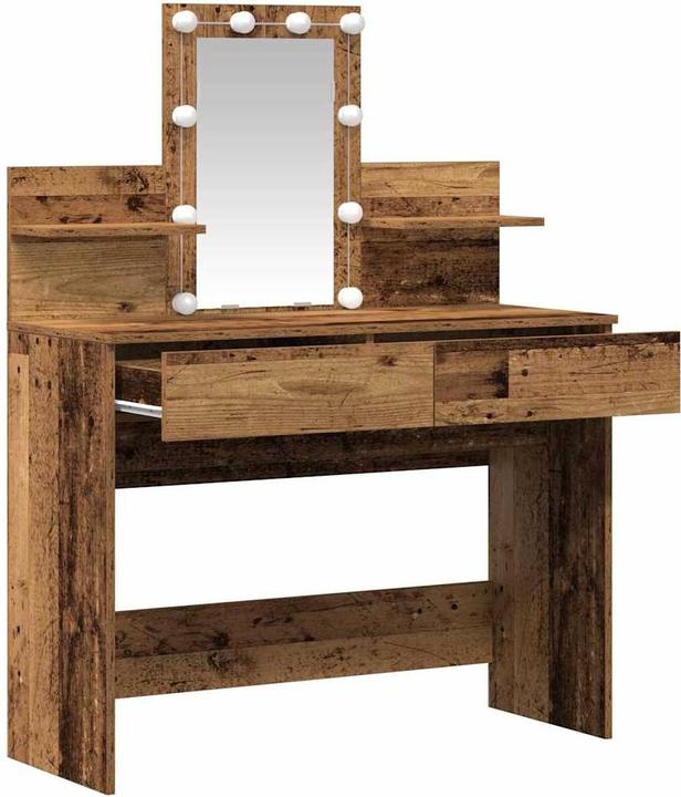 Actual product image vidaXL Schminktisch (100 x 40 x 130 cm)