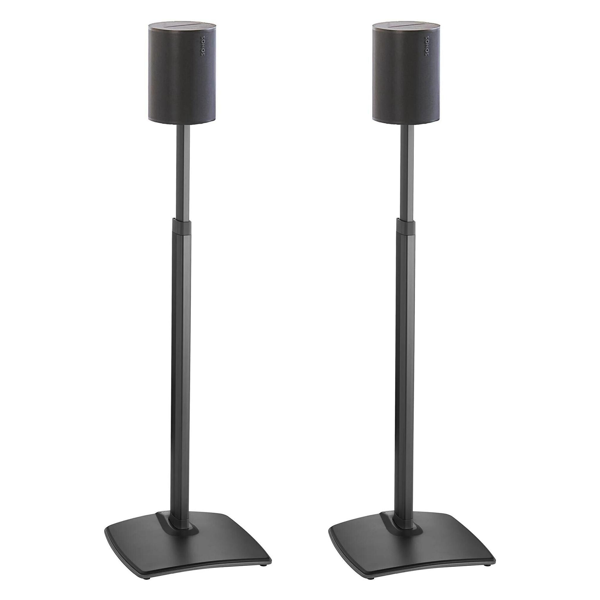 Sanus WSSE1A2-B2 - Verstellbarer Lautsprecherstativ Sonos Era 100 - Paar - Schwarz
