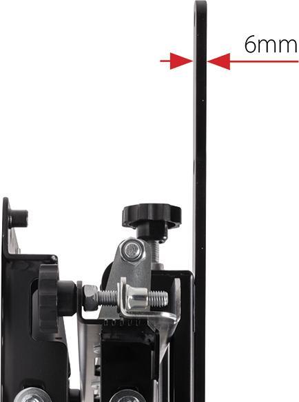 Actual product image b-tech Interface Adaptor Arms