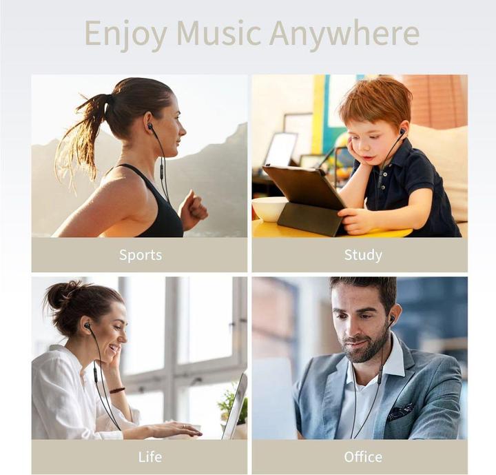 Actual product image Tech-Protect Ultraboost Type-C Kopfhörer Core Schwarz (Cable)