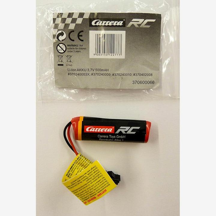 Carrera R/C LiFePO4 Accu 3.2V - 320 mAh (3.70 V, 500 mAh)