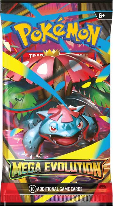 Actual product image Asmodée Mega Evolution Booster 10K (English, Booster Pack)