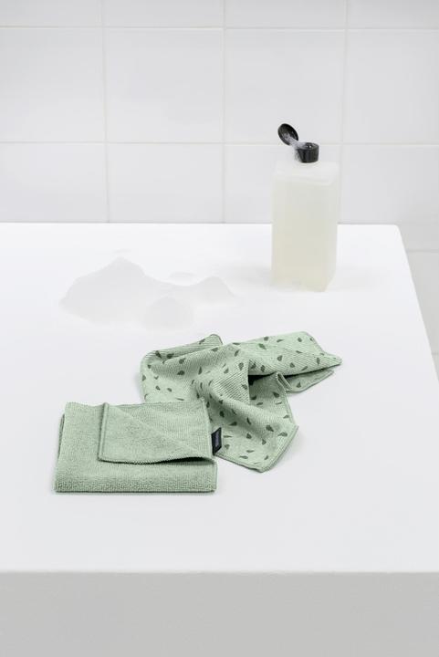 Actual product image Brabantia Microfiber cleaning cloth 2 pieces, light green (2 pcs.)