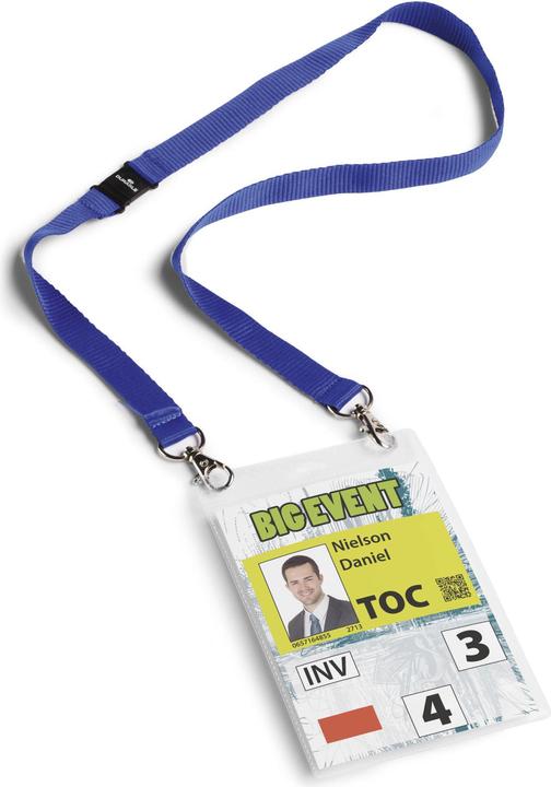 Produktbild Durable Namensschilder mit Textilband Duo