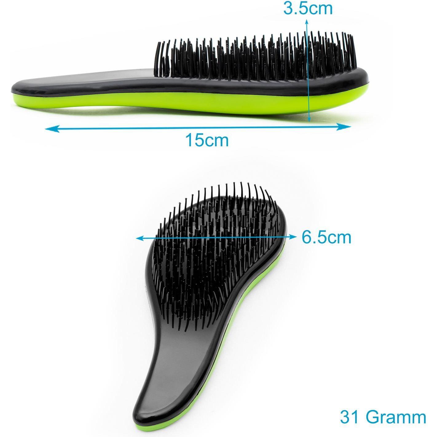 Thumbnail - Intirilife, Haarbürste + Kamm, Haarbürste Mini Detangler