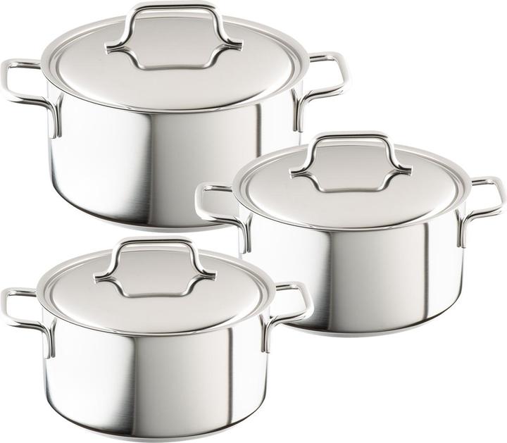 Immagine prodotto Demeyere Apollo 3pcs Set: D44318+44320+44324 Casseruola 18+20cm+24cm (Pentola, Acciaio inossidabile)