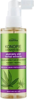 Actual product image Joanna Konopie Cannabis Seed regulating conditioner-rub for oily hair 100ml (100 ml)