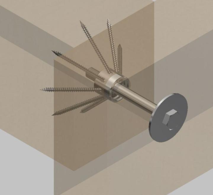 Actual product image Simpson Sst Verbinder SIMPSON CCS 40 / 85 (Corner connectors, 1 pcs.)