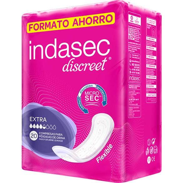 Indasec, Inkontinenzhygiene, Discreet Microplus (16 x)