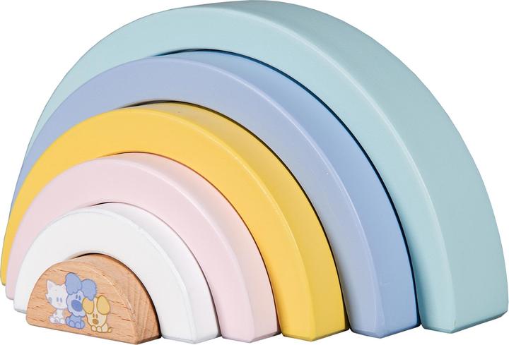 Productafbeelding Rubo Toys Woezel en Pip Baby Regenboog