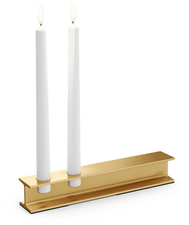 Productafbeelding Höfats HENRY METAL II+II Kerzenhalter-Set gold