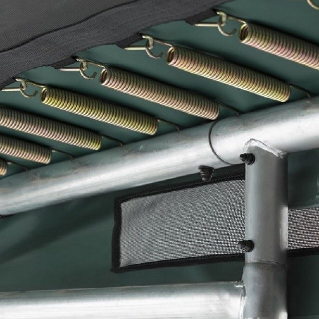 Produktbild Salta Premium Ground - inground trampoline met veiligheidsnet - 396 cm - Groen (396 cm)