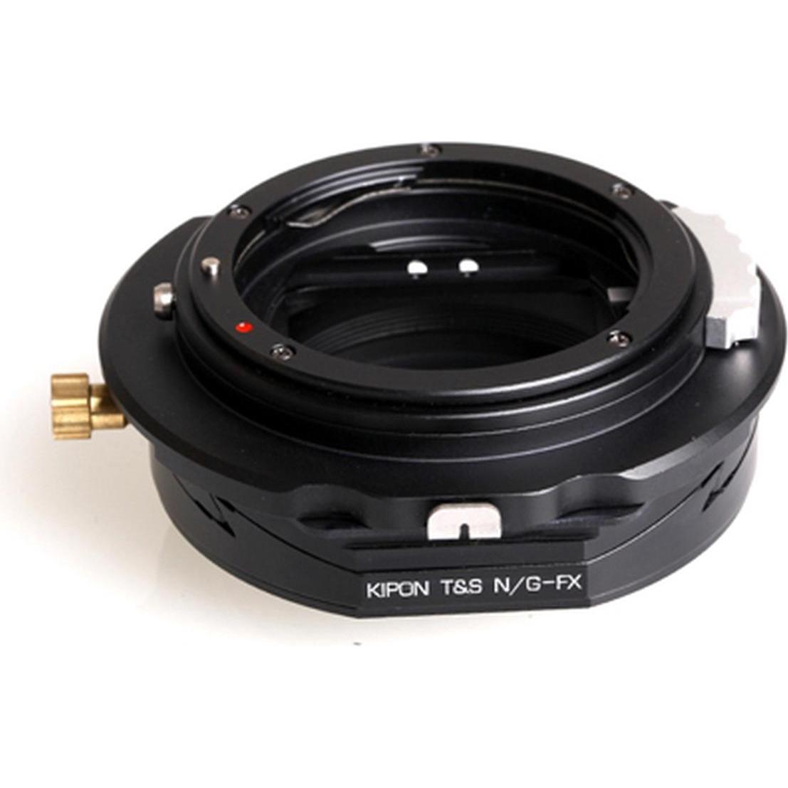Kipon T-S Adapter für Nikon G auf Fuji X, Objektivadapter, Schwarz
