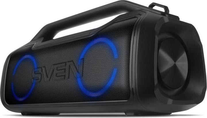 Image du produit Sven PS-390, juodas, power output (RMS), Atsparus vandeniui (IPx5), TWS, Bluetooth, Micro SD (10 h, Alimentation via port USB)