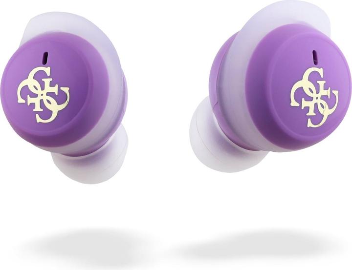 iLike Converter - Guess 4G Logo Mini TWS Wireless Earphones Purple (6 h, Wireless)