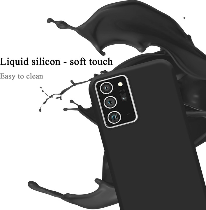 Actual product image Cadorabo TPU Liquid Silicone Case Cover (Samsung Galaxy Note 20+)