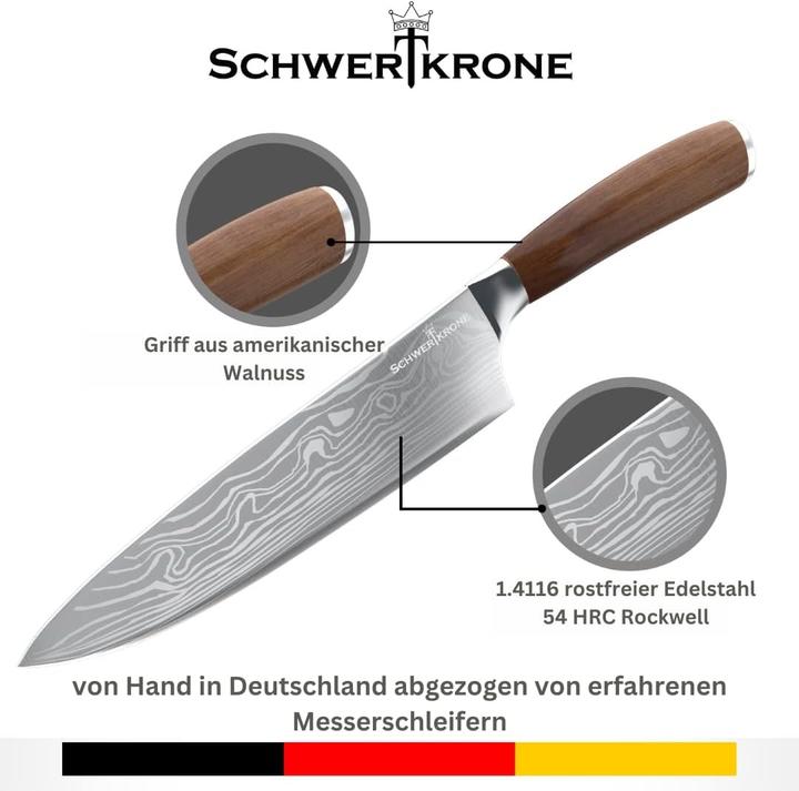 Produktbild Schwertkrone Kochmesser (20 cm)