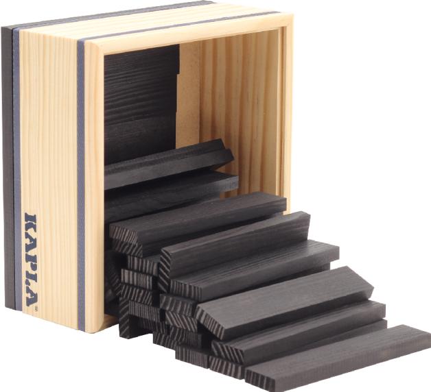 Actual product image Kapla 40 square black