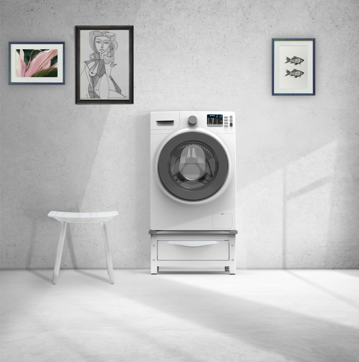 Immagine prodotto Meliconi Kit Colonna Asciugabiancheria Base Space White