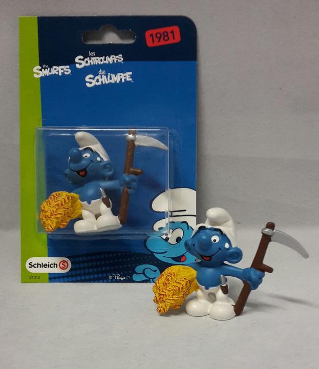 Produktbild Schleich Die Schlümpfe - Bauer Jg. 1981