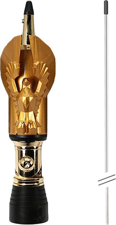 Lemm CB-Antenne GOLDEN EAGLE AT666, Länge 200 cm, Gewinn 7 dB, 26-28 MHz, 2500 W, PL259-Montage, her