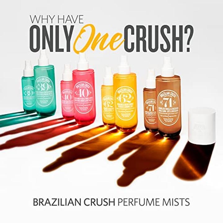 Actual product image Sol de Janeiro Cheirosa '71 Hair & Body Fragrance Mist 240mL 8.1 fl oz. (240 ml, Body mist, Nuts, Vanilla)