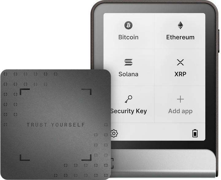 Ledger Flex - Graphite inkl. Recovery Key (Ethereum Classic, Bitcoin, Cardano)