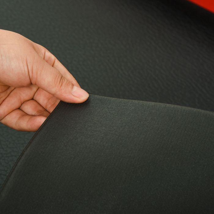 Produktbild Swisshandel24 Bodenschutzmatte für Fitnessgeräte Bodenmatte Unterlegmatte Matte PVC Schwarz 180 x 90 x 0,6 cm (0.60 cm)