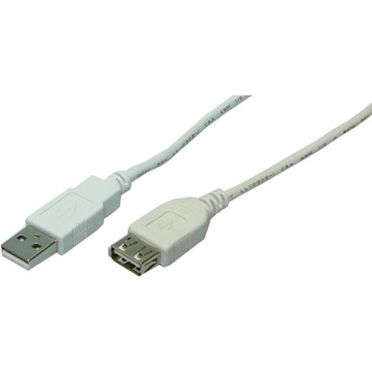 LogiLink CU0010 (2 m, USB 2.0), USB Kabel