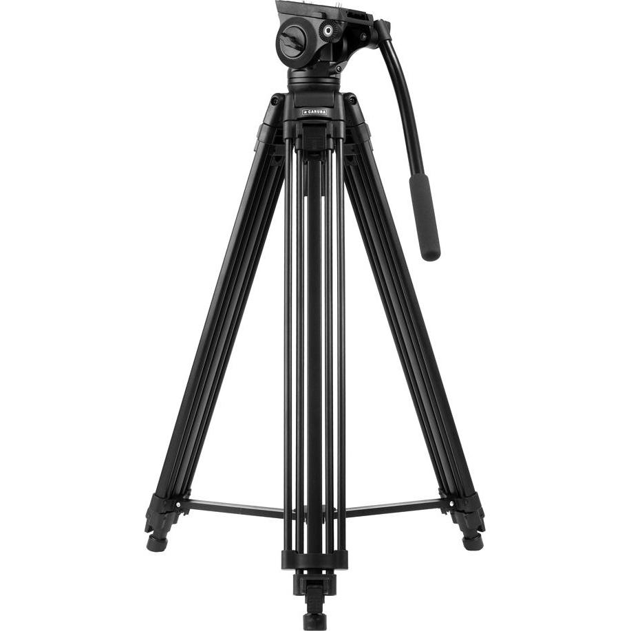 Caruba Videostar 180 Videostatief + vloeistof gedempte kop, Stativ