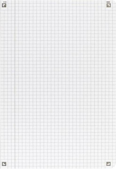 Actual product image Oxford College notebook (B5, Checked, Hardcover)