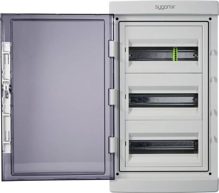 Produktbild Sygonix SY-6696062 Kleinverteiler Aufputz Anzahl Teilungen = 36 Anzahl Reihen =