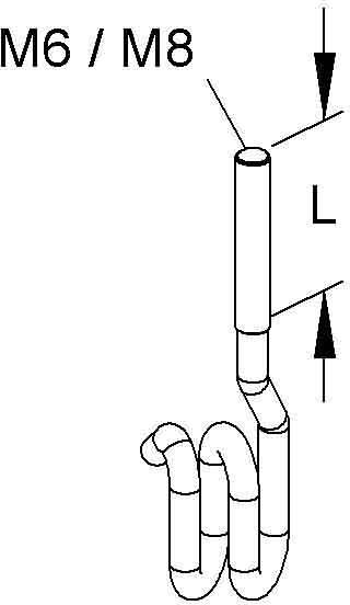 Immagine prodotto Niedax Gancio a doppia spirale