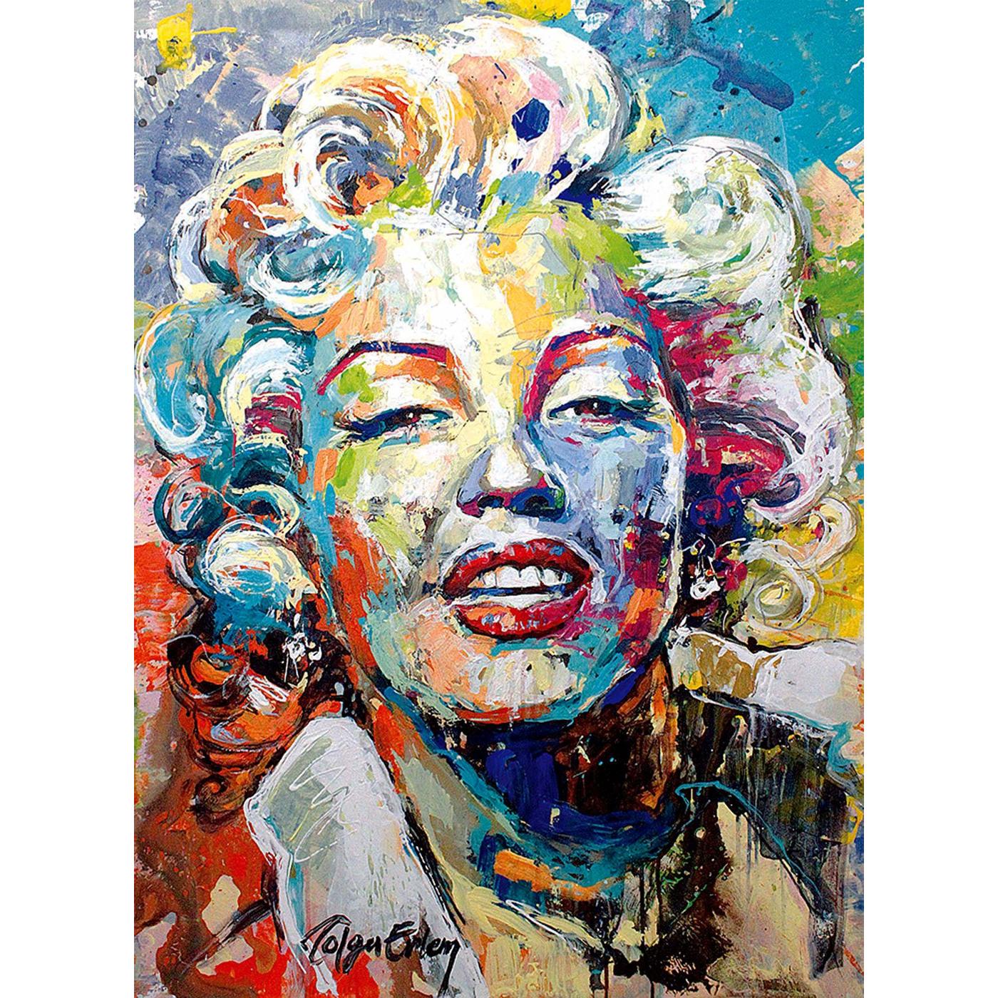 Thumbnail - Anatolian 1095 puzzle 1000 pcs. Portrait of Marilyn Monroe by Tolga Ertem (1000 Teile)