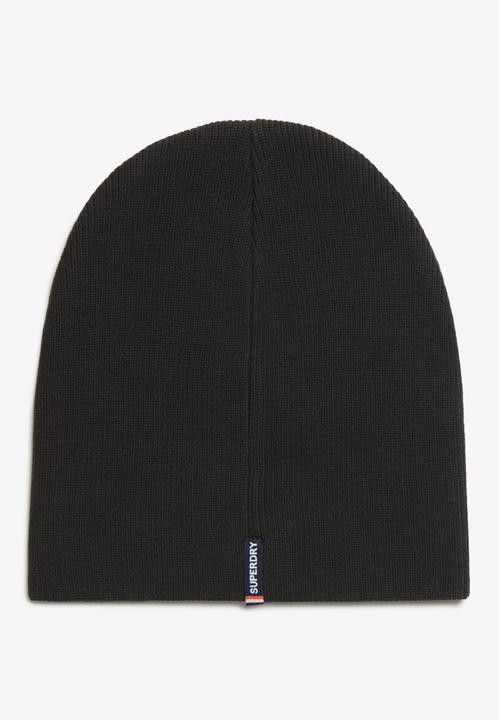 Actual product image Superdry Essential Logo Knitted Beanie Hat
