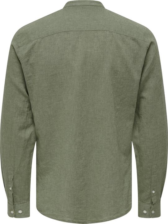 Immagine prodotto Only & Sons Onscaiden Ls Solid Linen Mao Noos (M)