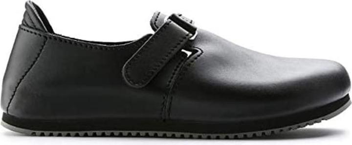 Actual product image Birkenstock Clog Linz Superlauf, natural leather, black, normal, size 37 (37)