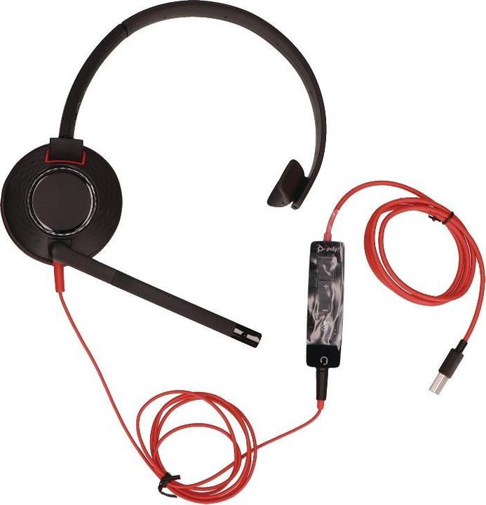 Actual product image Poly Blackwire 5210 Monaural USB-A (Cable, USB-A)
