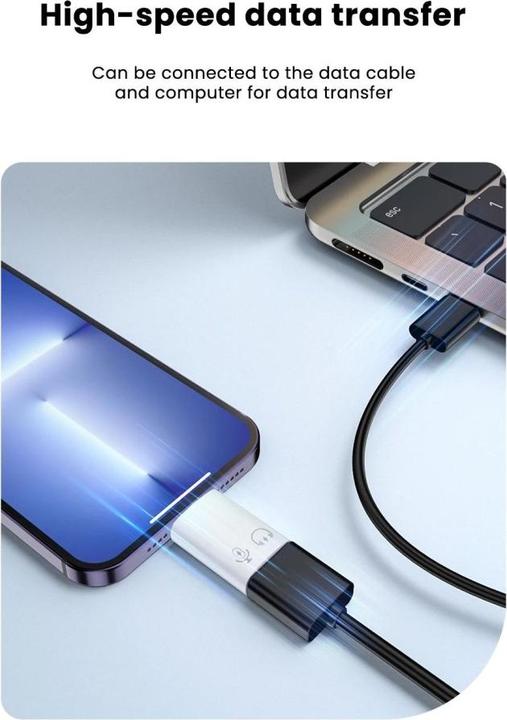 Produktbild PowerGuard Lightning USB 3.0 Headphone Adapter Charge & Data OTG (Lightning)