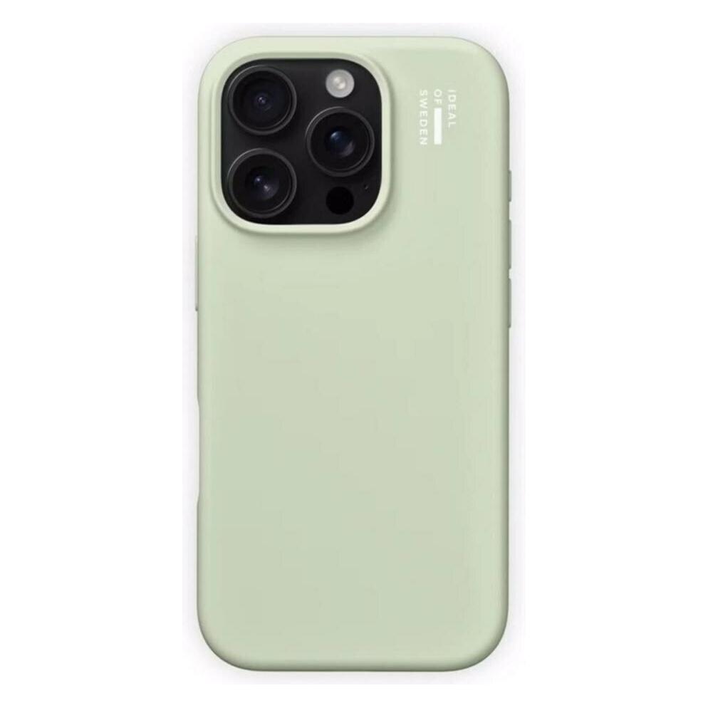 IDeal Of Sweden MagSafe Silicone-Cover Sage Green (Apple IPhone 16 Pro), Smartphone Hülle, Grün