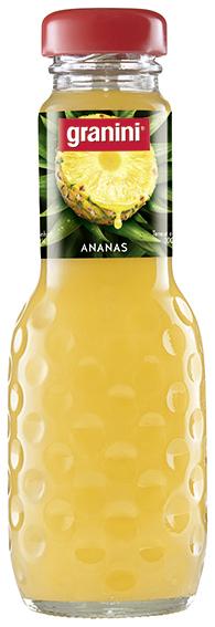 Actual product image Granini Pineapple 100% 20cl (1 x 20 cl)